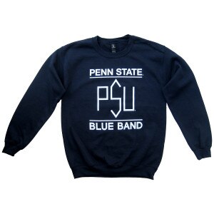 navy crew neck sweatshirt Penn State Blue Band